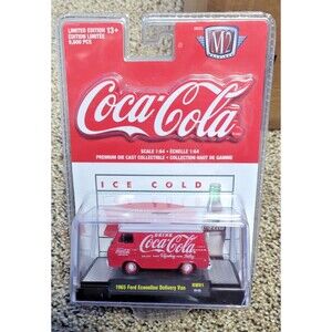 M2 Machines Coca-Cola 1965 Ford Econoline Delivery Van – Limited Edition Diecast